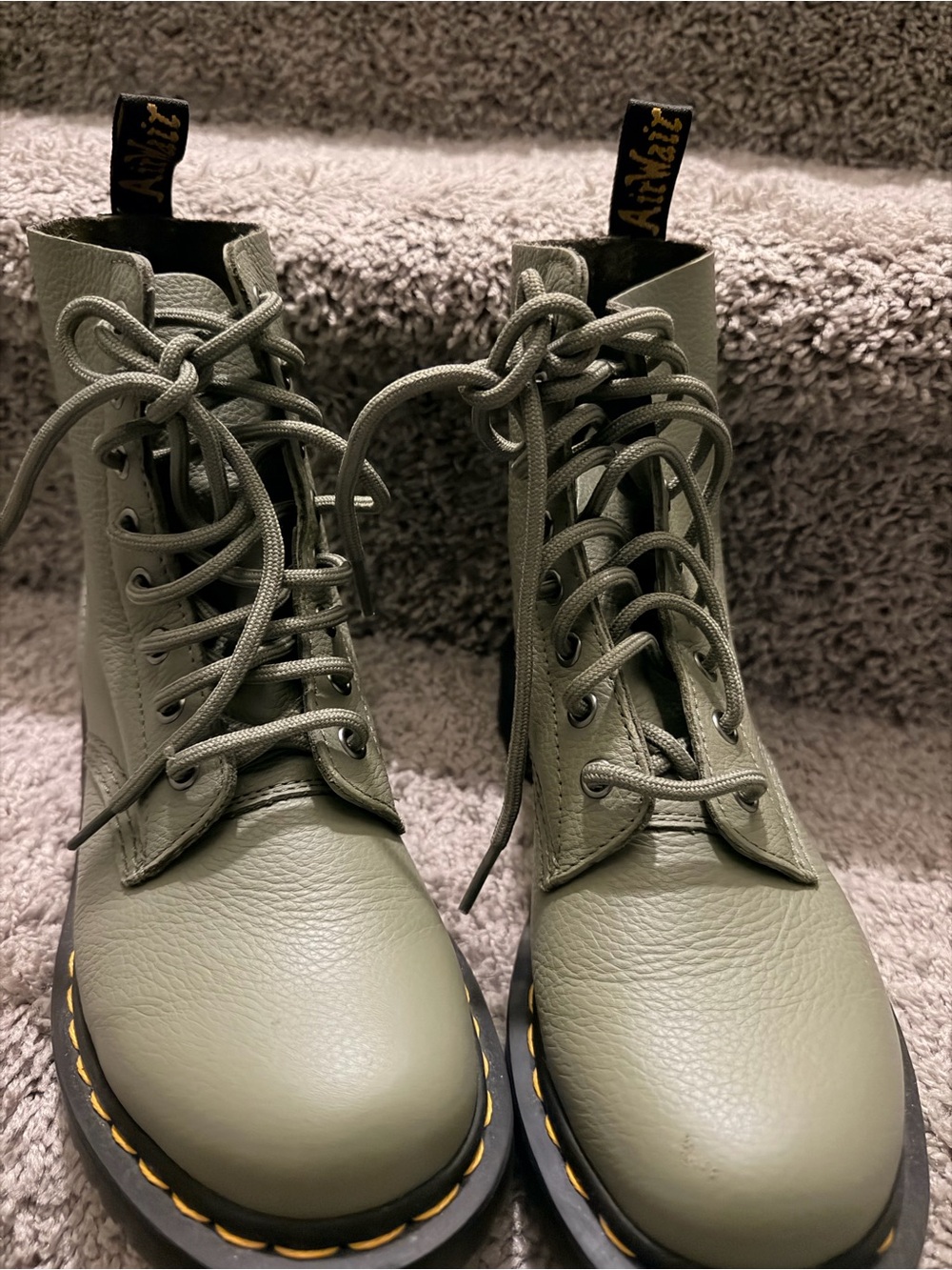 Doc Martens Olive Boots